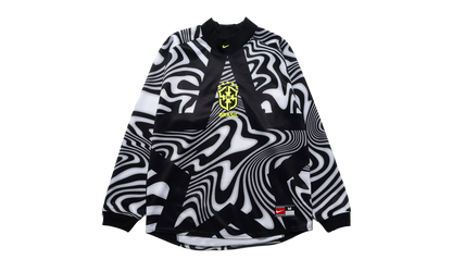 Brazil Authentic Goalkeeper Football T-Shirt "Black / Volt" IO0795 010