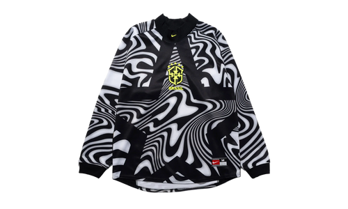 Brazil Authentic Goalkeeper Football T-Shirt "Black / Volt" IO0795 010