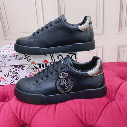 Portofino Crown Patch Black