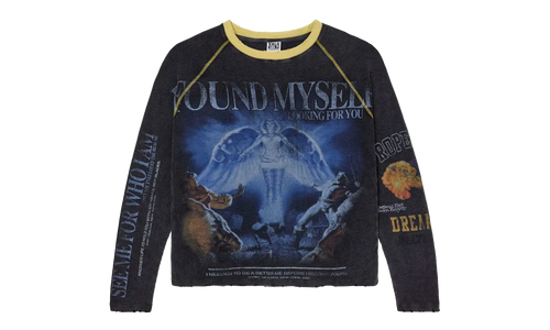 Lost and Found Thermal Sweatshirt "Black" VAL126