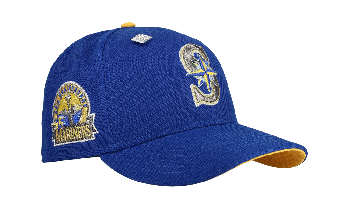 59FIFTY Seattle Mariners 30th Anniversary Fitted Hat "Blue / Yellow" NE373
