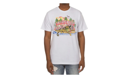 Leopard Short-Sleeve T-Shirt "White" 851 1209 WHITE