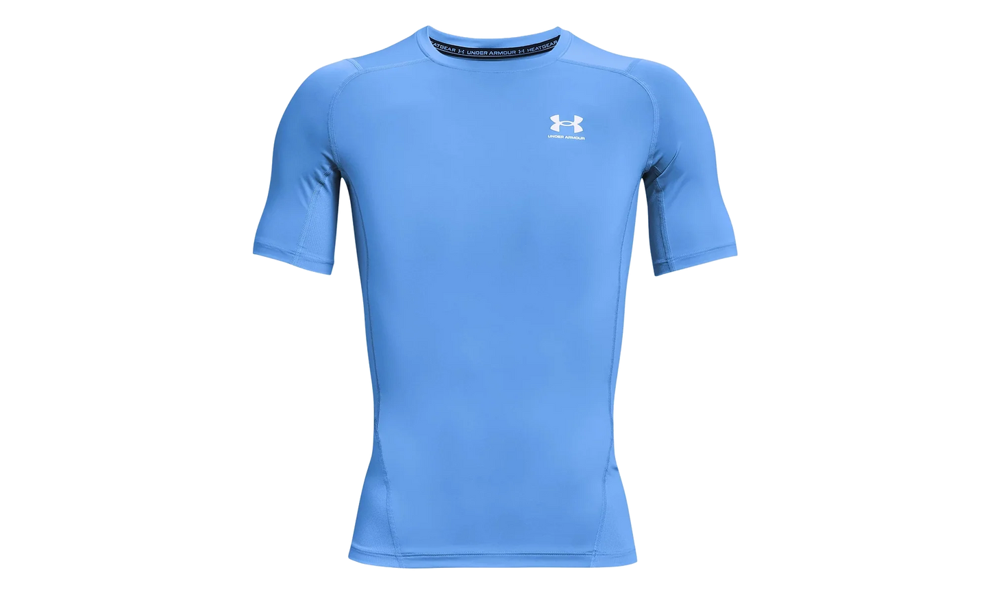 HeatGear Compression Short Sleeve "Carolina Blue / White" 1361518 475