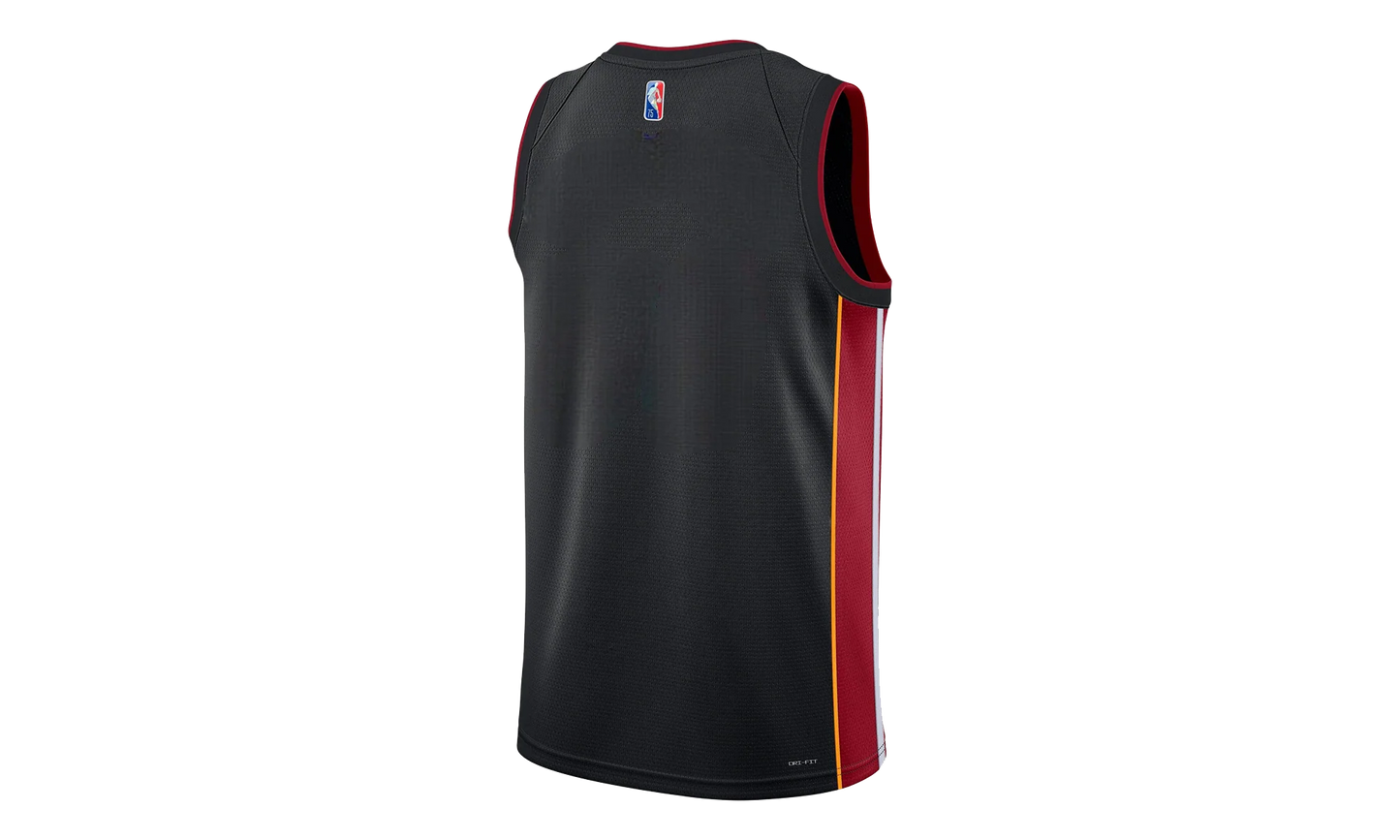NBA Miami Heat Icon Swingman Jersey "Black / Red" DN2620 010