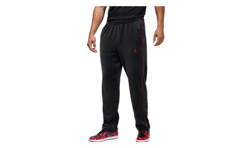 Jordan Brooklyn Velour Track Trousers "Black / Gym Red" HV1872 010
