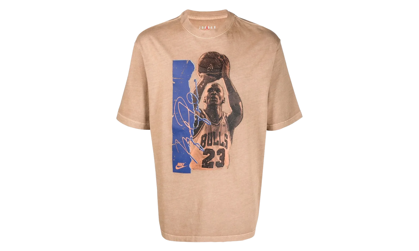 Air Jordan Flight Heritage 85 Graphics T-Shirt "Brown" DA9891 200