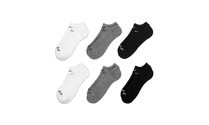 Everyday Plus Cushioned Training No-Show Socks (6 Pairs) "Multicolor" SX6898 964