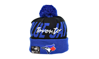 Toronto Blue Jays Confident Knit Pom Beanie "Blue" 60268740
