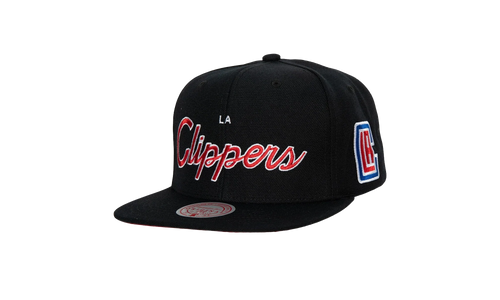 NBA Team Script 2.0 Snapback Cap "Los Angeles Clippers - Black" HHSS3280 LACYYPPPBLCK