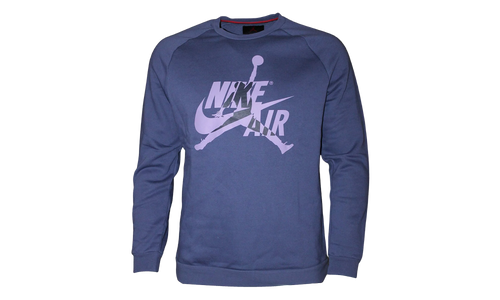 Air Jordan Jumpman Classics Crewneck Sweatshirt "Sanded Purple / Violet Star" BV6006 557