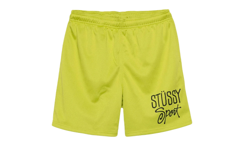Mesh Sport Short "LIME" 112307 LIME