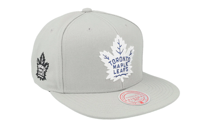 NHL Alternate Flip Snapback Cap "Toronto Maple Leafs - Grey" 6HSSDX22015 TMLGREY