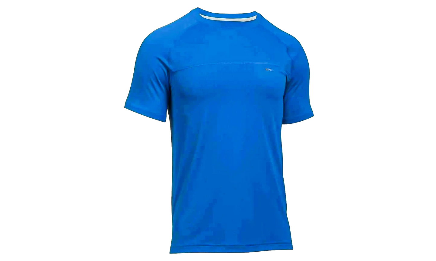 Sunblock UPF 50+ Short Sleeve T-Shirt "Blue Marker" 1290526 789