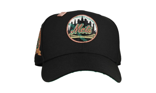 59FIFTY New York Mets 25th Anniversary Fitted Hat "Black / Copper" NE189