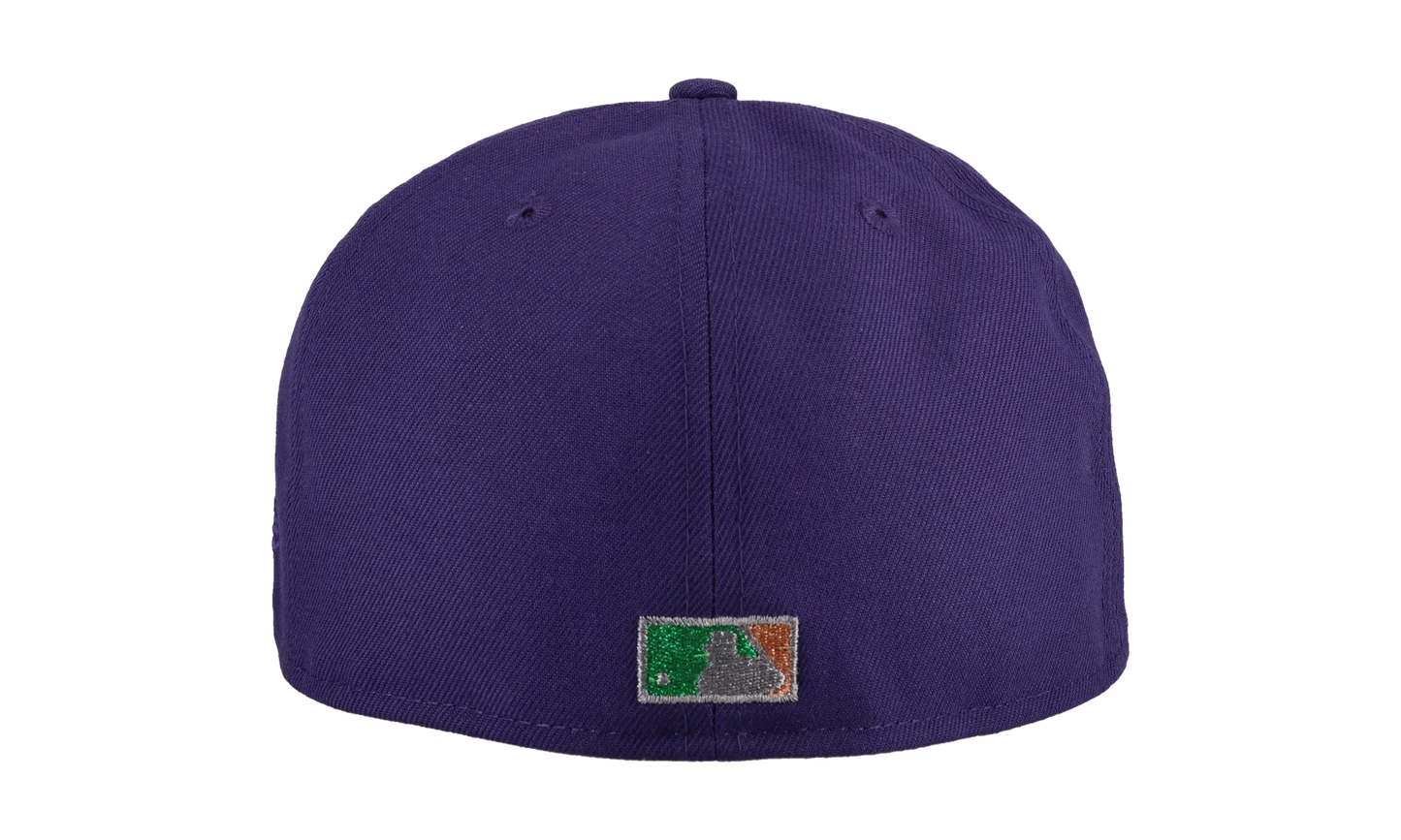 59FIFTY Colorado Rockies Old English 1995 Coors Field Fitted Hat "Purple" NE102