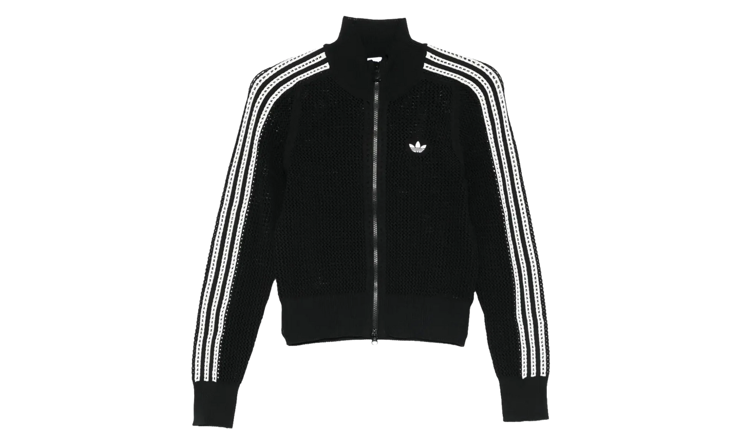 Originals Knitted Crochet Firebird Track Top WMNS "Black" KC6497