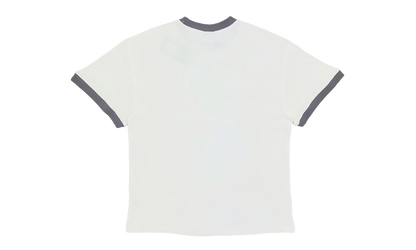 3D Logo Ringer Short Sleeve T-Shirt "White / Black" SMT152 1WB