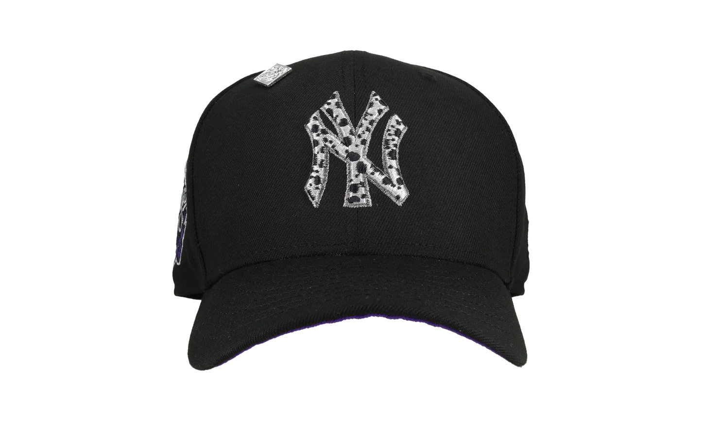 59FIFTY New York Yankees 1998 World Series Fitted Hat "Black / Purple / Safari" NE240