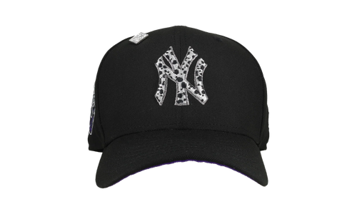 59FIFTY New York Yankees 1998 World Series Fitted Hat "Black / Purple / Safari" NE240