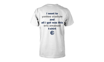 EE New York Yankees T-Shirt "White / Navy" EE329