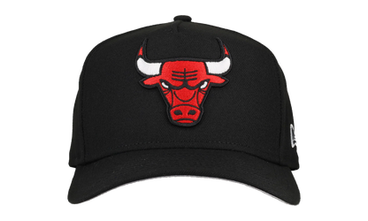9FIFTY Chicago Bulls A Frame Snapback Hat "Black / White" 123451297975