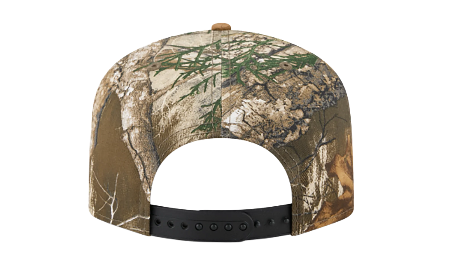9FIFTY Texas Rangers A Frame Snapback Hat "Real Tree" NE398