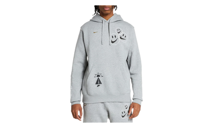 NSW Club Fleece Smile Pullover Hoodie "Heather Grey" DQ3520 063