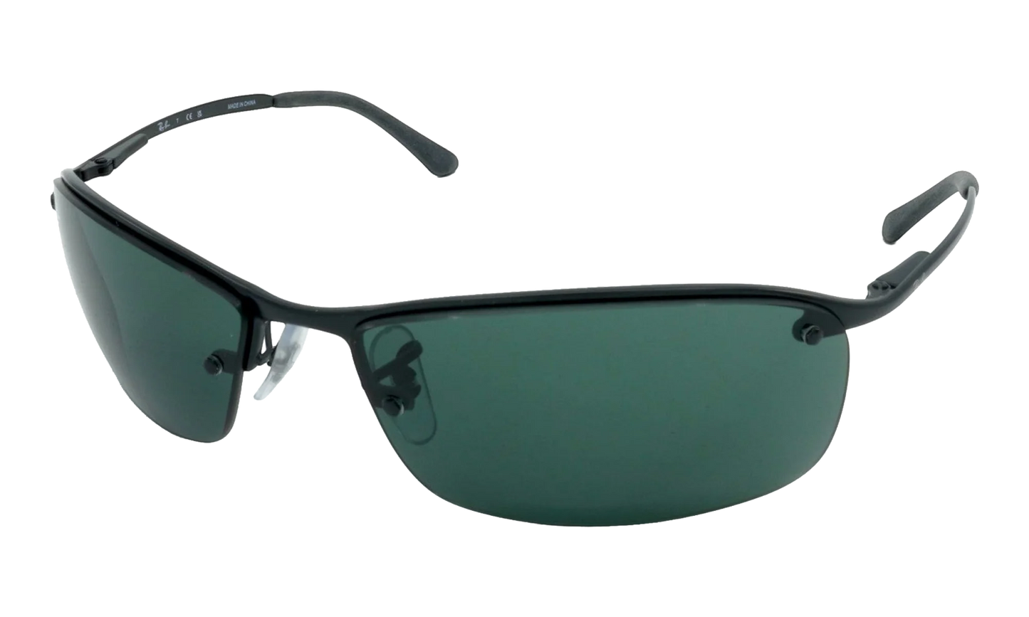 Rectangle Sunglasses "Matte Black" RB3183-006-71_63