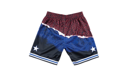 NBA Sublimated Swingman Shorts "2003 All-Star West - Black" SMSHNG18427 ASWBLCK03
