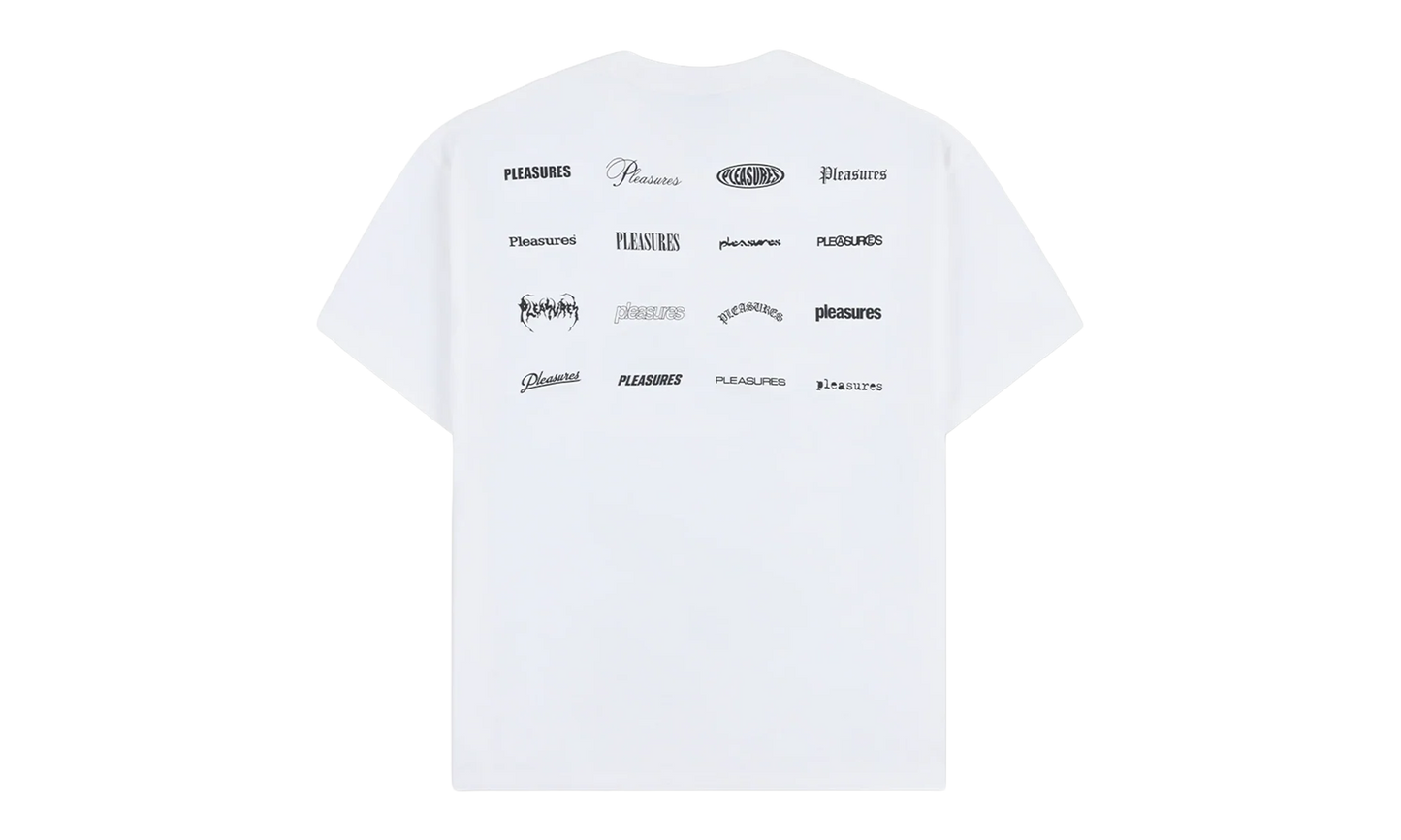 Wordmark Tee "White" P26SP069 WHT
