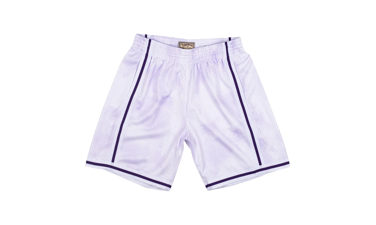 NBA Cloudy Skies Swingman Shorts "1996 Los Angeles Lakers - Light Purple" SMSHBW19062 LALLTPR96