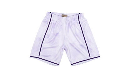 NBA Cloudy Skies Swingman Shorts "1996 Los Angeles Lakers - Light Purple" SMSHBW19062 LALLTPR96