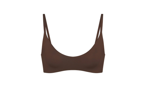 MATTE MICRO SCOOP BRA "Nike - DARK SEPIA" SKM062