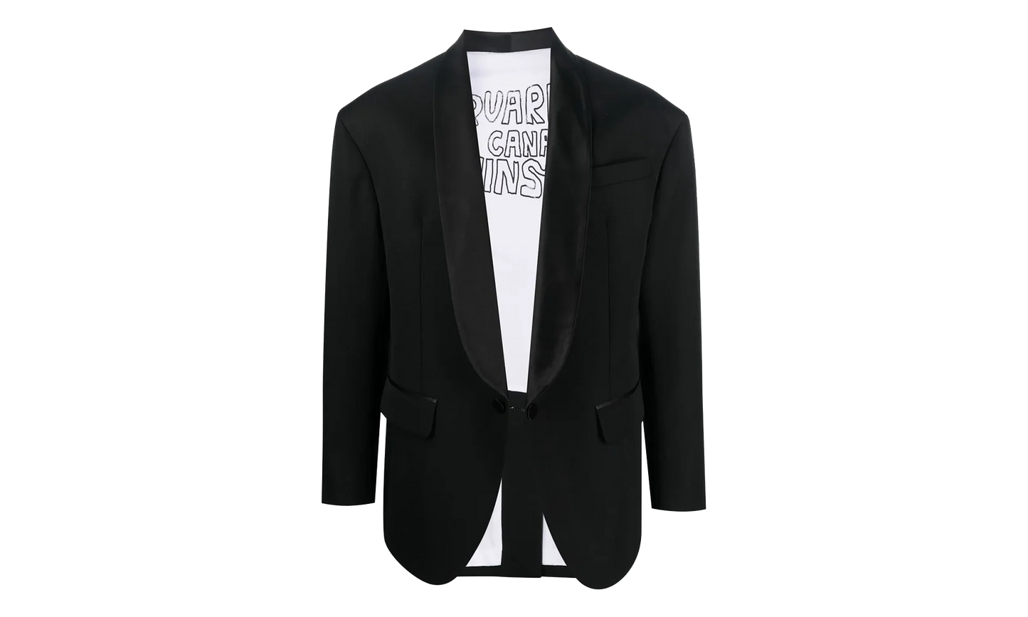 Blended Wool Blazer "Black" S74BN1218S76498900
