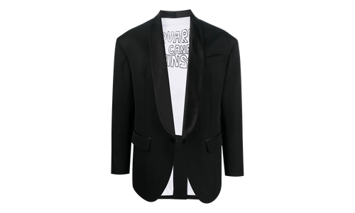 Blended Wool Blazer "Black" S74BN1218S76498900