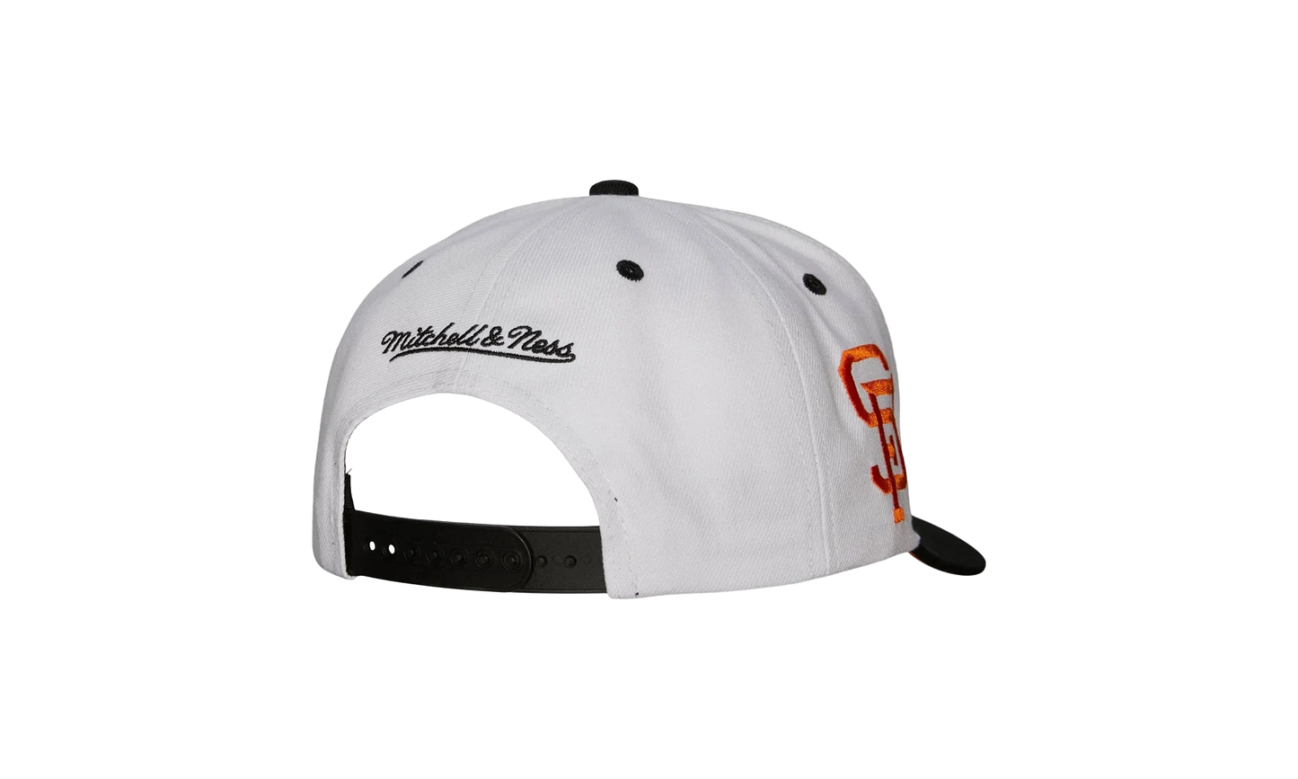 MLB Cooperstown Evergreen Pro Snapback Cap "San Francisco Giants - White" HHSS6484 SFGYYPPPWHIT