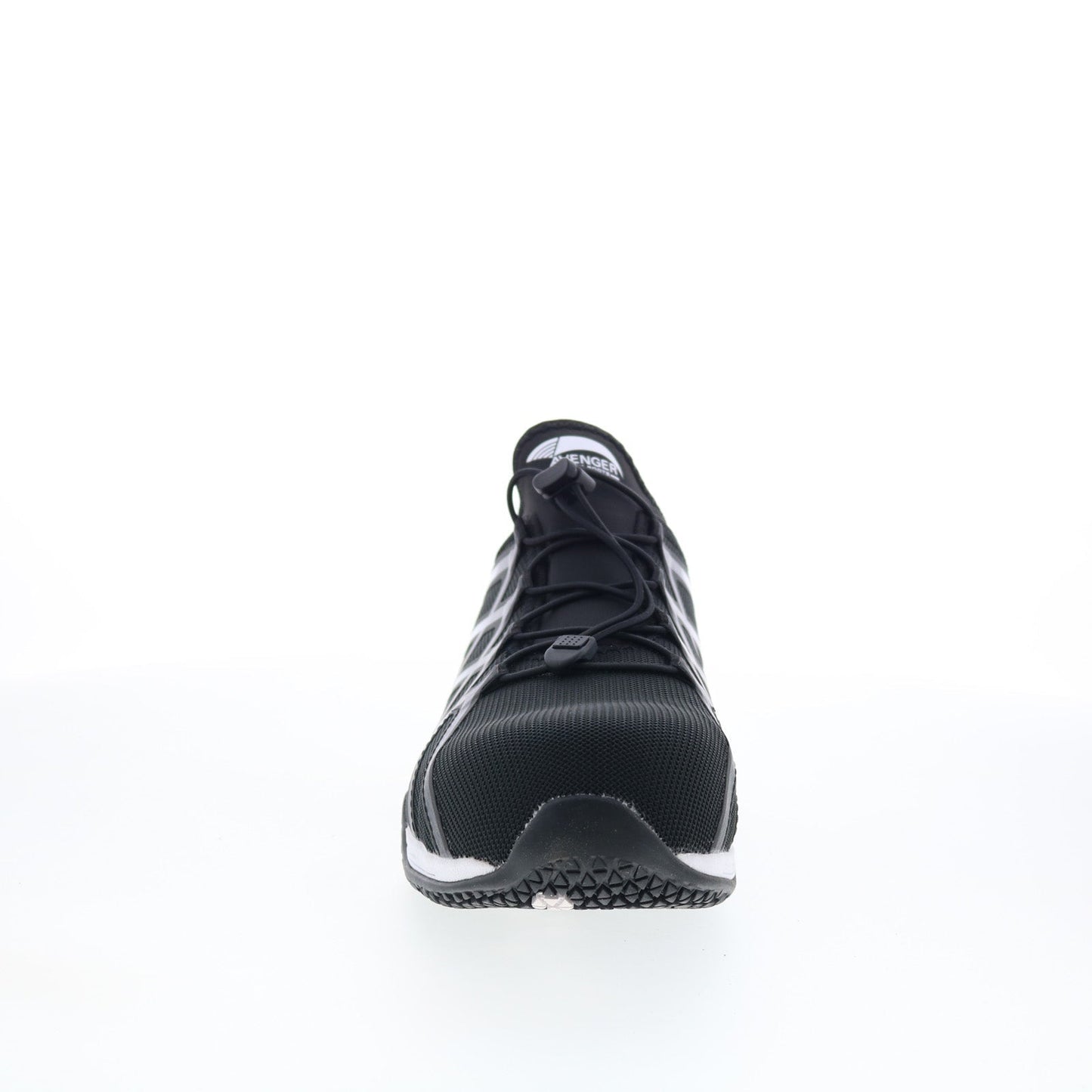 Avenger Hydro Carbon Toe Slip Resistant EH Mens Black Wide Mesh Work Shoes