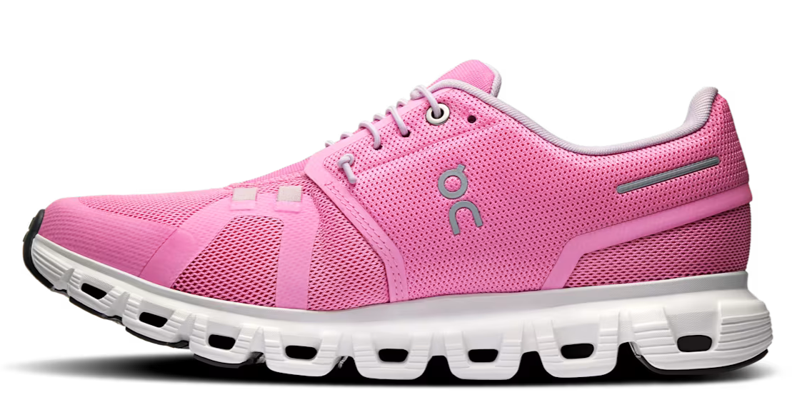 Running Cloud 6 Raspberry White (Women's)