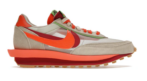 LD Waffle sacai CLOT Net Orange Blaze