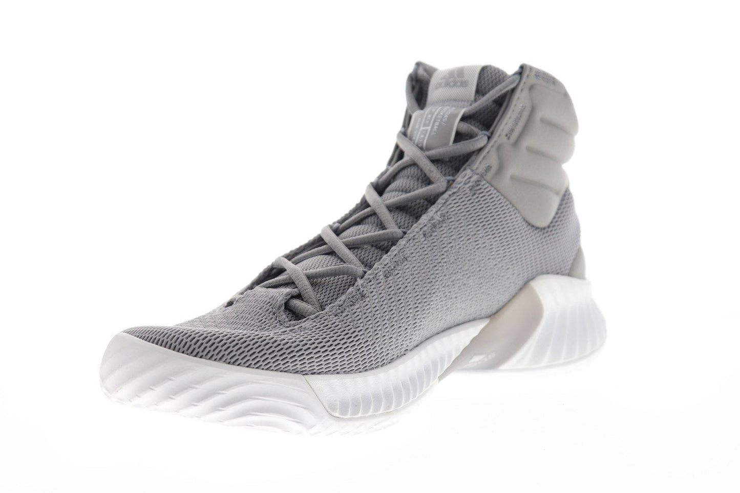 Pro Bounce 2018 AH2665 Mens Gray High Top Athletic Gym Basketball Shoes