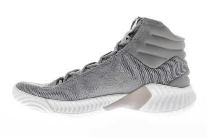 Pro Bounce 2018 AH2665 Mens Gray High Top Athletic Gym Basketball Shoes