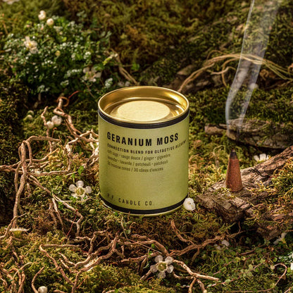Geranium Moss Incense Cones