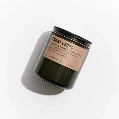 Enoki Cedar Alchemy Candle
