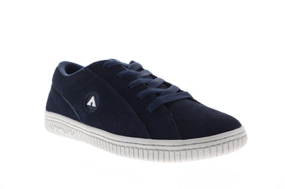 Airwalk Bloc AW19862-400 Mens Blue Suede Lace Up Skate Sneakers Shoes