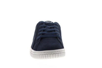 Airwalk Bloc AW19862-400 Mens Blue Suede Lace Up Skate Sneakers Shoes