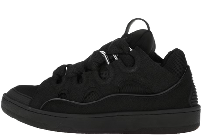 Leather Curb Triple Black