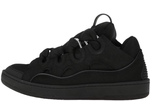 Leather Curb Triple Black