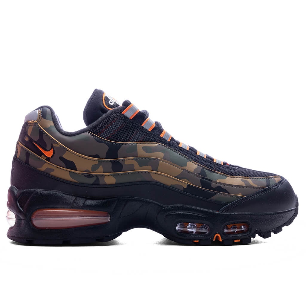 Air Max 95 - Black/Golden Beige/Safety Orange/Metallic Silver