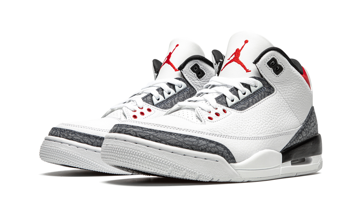 3 Retro SE-T Denim "Japan Exclusive - Fire Red" CZ6433 100