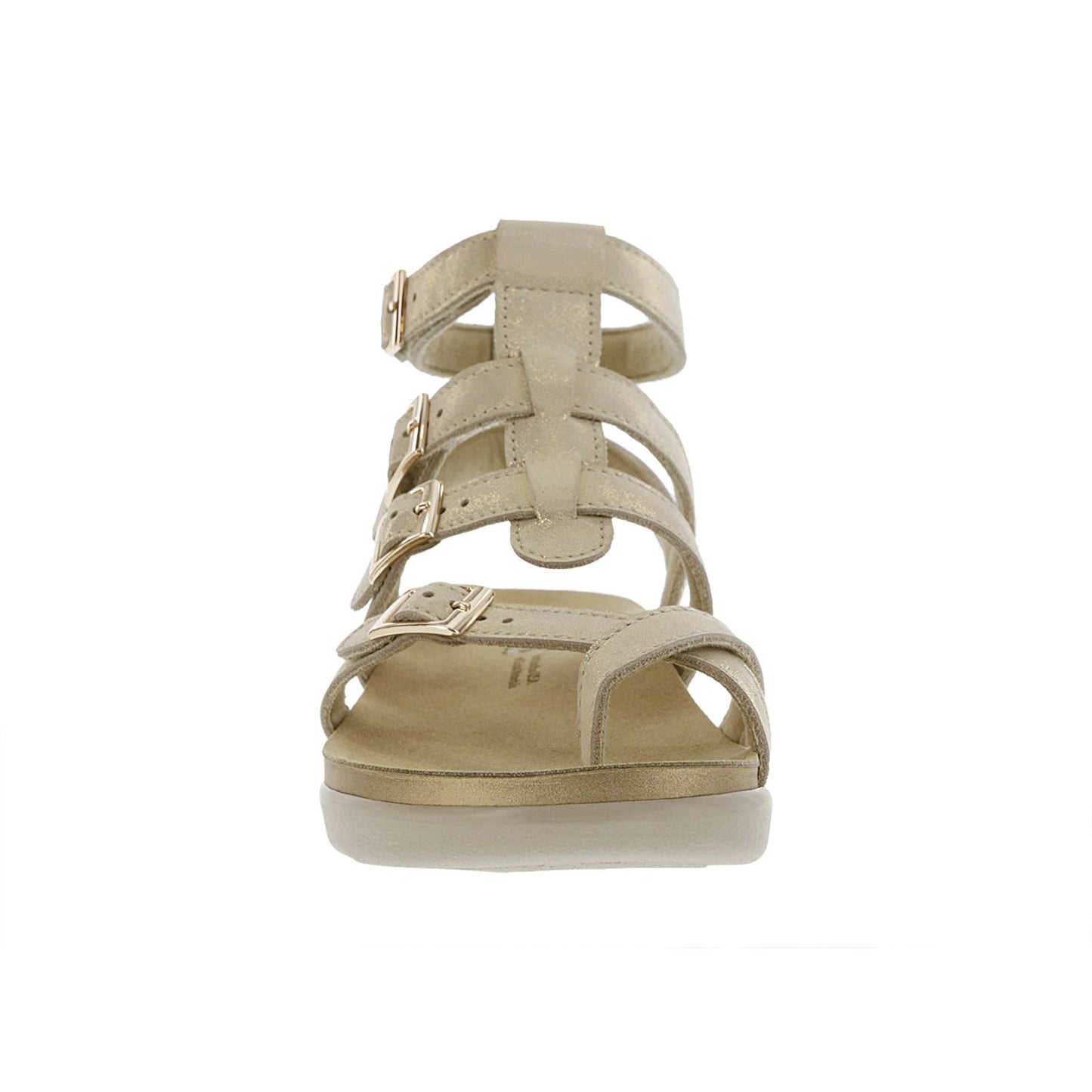 Womens Aria Sandal in Soft Gold